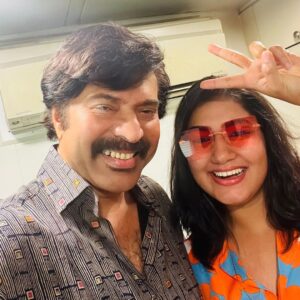 Grace Antony Instagram - Happiest Birthday Mammookka 🤍✨ @mammootty 🫰
.
.
#mammookka #birthday #megastar #mammootty #favorite #mammooty