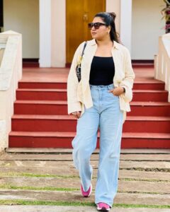 Grace Antony Instagram - No GPS but it’s my turn..📍

📸 @abytomcyriac 
.
.
.
.
.
.
.
#graceantony #casualstyle #casual #casualoutfit #graceantonyactress
