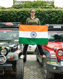 Gul Panag Instagram - Where the mind is without fear, and the head is held high…..

🇮🇳🇮🇳🇮🇳🇮🇳🇮🇳🇮🇳🇮🇳🇮🇳🇮🇳
Wishing everyone  a very, very happy Independence Day.

#harghartiranga 

Thank you @mahindraadventure for this incredible opportunity.

Thank you @cinemonkofficial  @achyutphotography , @swatysmalik and @moodybanjaran for the photos.

#WomenWithDrive #zanskarexpedition #drivetechindia