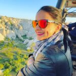 Gul Panag Instagram – Full of hot air. Literally.
Our second time in Capadoccia. And just as magical. The hot air balloon ride is arguably one of the finest experiences that I’ve ever had. This time around, we had Nihal with us who was mesmerised. Seeing it all over again through his eyes, was an altogether different experience.
Since we are here in the middle of summer, the days are very long , with sunrise at 5 AM. The balloon pilots typically take us up a little before so one can witness the sunrise in all its glory. Our pick up was at 3.45 AM. And Nihal was an absolute trooper. In fact, we woke up at 2.30 ( not unusual for Rishi, given his job💁🏻♀️,) cup of tea, when Nihal walked into the living room, rubbing his eyes.
Hence, proved yet again, there are children will surprise us again and again. Like he did on the trek up to the Tigers’s nest in Bhutan are early this year.
#travel #turkey #familytravel #travelgram Cappadocia
