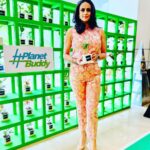 Gul Panag Instagram - Sustainability is not an option. It’s now a compulsion. A big thank you to Economic Times for making me part of the Sustainable Organisations Awards - a platform that acknowledges and recognises organisations that are raising the bar when it comes to incorporating sustainable practices. While one doesn’t work for rewards, it’s certainly is encouraging to be awarded and inspire others to follow suit. . . . . . . Outfit by @katespadeny Jewellry by @anaqajewels Styled by @vibhutichamria Make up @deepak_pawar03 Hair @asiya.ansari The Westin Mumbai Garden City