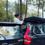 Gul Panag Instagram - Every day is a new experience in the outdoors. And this is Nihal’s favourite part. Camping. From where I come this is actually glampimg, but more on that later ). We first took Nihal camping two years ago when he was 3. I was apprehensive whether he’d take to it. Given that a big part of his parent’s lives revolves around the outdoors and adventure, him not enjoying all those would really have put a spanner in the works. Luckily for us, he took to it like a fish to water! And now given a choice for a weekend break- he will always pick camping. Sometimes asks to go camping in the middle of a school week too! This time we tried a new tent from my friends @nomadadventuresoverland ! And we loved it. So much easier to set up than my older Iron Man tent ( which is faster than a conventional tent that @sherbir and I have grown up pitching - tired , hungry and often in pouring rain) . And equally quick to pack up. Special thanks to our buddies @bimbra4x4 and @taranbimbra for installing it. And a big shout out to my favourites at @mahindraadventure for organising this @mahindra.scorpio.official . We had an amazing weekend amidst the pine trees with clean air , under the stars- thanks to you all.