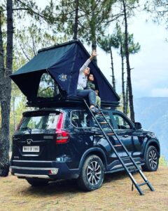 Gul Panag Instagram - Every day is a new experience in the outdoors.

And this is Nihal’s favourite part. Camping. From where I come this is actually glampimg, but more on that later ). 

We first took Nihal camping two years ago when he was 3. I was apprehensive whether he’d take to it. Given that  a big part of his parent’s lives  revolves around the outdoors and adventure, him not enjoying all those would really have put a spanner in the works. Luckily for us, he took to it like a fish to water!

And now given a choice for a weekend break- he will always pick camping. Sometimes asks to go camping in the middle of a school week too!

This time we tried a new tent from my friends  @nomadadventuresoverland !  And we loved it. So much easier to set up than my older Iron Man tent ( which is faster than a conventional tent that @sherbir and I have grown up pitching - tired , hungry and often in pouring rain) . And equally quick to pack up.

Special thanks to our buddies @bimbra4x4 and @taranbimbra for installing it. 

And a big shout out to my favourites at @mahindraadventure for organising this @mahindra.scorpio.official . 

We had an amazing weekend amidst the pine trees with clean air , under the stars- thanks to you all.