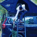 Gul Panag Instagram - Every day is a new experience in the outdoors. And this is Nihal’s favourite part. Camping. From where I come this is actually glampimg, but more on that later ). We first took Nihal camping two years ago when he was 3. I was apprehensive whether he’d take to it. Given that a big part of his parent’s lives revolves around the outdoors and adventure, him not enjoying all those would really have put a spanner in the works. Luckily for us, he took to it like a fish to water! And now given a choice for a weekend break- he will always pick camping. Sometimes asks to go camping in the middle of a school week too! This time we tried a new tent from my friends @nomadadventuresoverland ! And we loved it. So much easier to set up than my older Iron Man tent ( which is faster than a conventional tent that @sherbir and I have grown up pitching - tired , hungry and often in pouring rain) . And equally quick to pack up. Special thanks to our buddies @bimbra4x4 and @taranbimbra for installing it. And a big shout out to my favourites at @mahindraadventure for organising this @mahindra.scorpio.official . We had an amazing weekend amidst the pine trees with clean air , under the stars- thanks to you all.