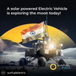 Gul Panag Instagram - At @sunfuelelectric At SunFuel Electric we love to take moonshots. And we love those who are so serious about taking moonshots that they take them literally! A humble shoutout to the teams at @isro.in for writing a dramatic chapter in the history of space exploration. A chapter filled with resolve, grit, toil, failure, perseverance, and finally - success. Thank you for putting Pragyan - a solar power EV on the moon. #chandrayaan3 #ISRO #MomentMarketing #proud #India Posted @withregram •