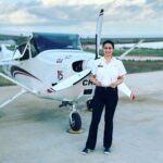 Gul Panag Instagram - #mondaymotivation Flew after quite a while. And it was amazing! Gusty flying and cross wind landings notwithstanding, I’ve had the time of my life these last few days. Cannot even begin to describe how much I enjoyed being at @chimesaviationacademy ‘s new facility at Neemuch. Already feels like home. Though I will always love Dhana. For those who ask- I do not fly for an airline. I’m a Hobby Pilot I have a PPL ( refer last photo) and not a CPL (which is the minimum requisite to fly for an Airline.😅) I’m wearing a uniform out of respect for Academy etiquette. Also, how else could I show off my two stripes ? ( 3 for CPL) Although look incomplete, in jeans and these shoes. Next step Piper Archer endorsement. ❤️ Big thanks to Capt Jinal Patel.❤️ @jinalpatel_17 #pilot #aviator #feelingfly #upintheair Neemuch,Madhya Pradesh