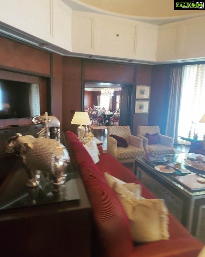 Gul Panag Instagram - Staying at @theleelapalaceudaipur feels like being transported to another realm- of grandeur, opulence, heartwarming hospitality and incredibly fine taste. A unique interpretation of Indian luxury, the Leela celebrates each hotel through its unique location, art, architecture, culture and cuisine with thoughtful services, celebratory rituals, and immersive experiences capturing the essence of India and the richness within. Art is beauty and here at The Leela, they understand the emotions that beauty and art can evoke. And the visual treat here evokes a lot. Be it a sculpture in a hallway, the carving on a staircase, the coloured marble inlays on a ceiling panel, or traditional paintings on the walls, each of these elements has been specially curated to leave you with a sense of awe-inspiring wonder. The Leela Palace Udaipur has an exquisite collection of Indian art forms, spiritually inspired installations, larger-than-life paintings, striking sculptures and much more, each harnessing different mediums and sensibilities. And it’s not just a house of pretty things- it’s a mansion of fine art. The Leela in Udaipur brings to life the ancient art and craftsmanship of Mewar. Forgotten Indian crafts like Tarkashi work, Tekhri and Bidri were placed at a place of prominence in an effort to preserve Indian tradition. I am in awe of the mirror in lay work ( Tekhri) that adorns the walls of every room, the courtyard - in fact everywhere! Our abode during the stay was the Royal Suite- stunning in every way. From the high ceiling dome adorned by an enormous chandelier to the silver artwork , and beautifully crafted furniture, the beautiful paintings - every thing is curated with a fine eye for detail. From the silver art work, the furniture, the paintings and even the rare coffee table books. Nothing I write or pictures I share can possibly do justice to the incredible visual journey that one is taken on here at the Leela Palace Udaipur - and so I can only offer a glimpse.😅 And a big THANK YOU.❤️ #theleelapalaceudaipur #palacebythelake #theleela