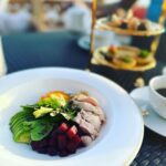 Gul Panag Instagram - Let me start by saying that I’m not a foodie. For those of you, who know me or have followed me, you’ll see that I hardly ever post about food. I eat to live. But all that changed in the last two days spent at @theleelapalaceudaipur . And how! Where does one even begin to describe the experience that the Leela Hotels pride themselves on curating. I could go on and on about the stunning artwork, and architecture, interiors, collection of contemporary art but more about that later. Or about the incredible warmth that is exuded by every single person you come into contact with. Starting with GM, himself! I’m on a very strict food regime prescribed by @sharmashalvi and the signature wellness menu Aujasya - was a great fit-a perfect balance of taste and nutrition with guilt free indulgence. Both Chef Ravish and Roopak crafted the finest food for us. From Pan Asian to authentic Rajasthani food with its robust spices - incredible! On our first evening we dined at the famed Sheesh Mahal ( rated one of the most romantic restaurants in the world by Architectural Digest US and) and enjoyed the incredible food prepared by Chef Roopak and traditional breads made by Neetu ji on a traditional fire. Neetu ji is Palace associate by day and spends time at the restaurant in the evening churning out traditional rotis. The next evening was at the Sheesh Mahal terrace with Chef Ravish curating the most incredible thali ever ( last photo) The resplendent City Palace bedecked by night, the serenity of Lake Pichola coupled with the flavours of Royal Dining made these evening unforgettable! And yes, I’m a certified foodie now. As long as the food is from Aujasya . #leelaudaipur #notjustaroadtrip #theleelapalaceudaipur #palacebythelake #theleela @ravishrmishra Leela Palace, Udaipur