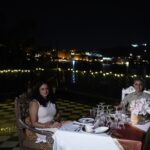 Gul Panag Instagram - Let me start by saying that I’m not a foodie. For those of you, who know me or have followed me, you’ll see that I hardly ever post about food. I eat to live. But all that changed in the last two days spent at @theleelapalaceudaipur . And how! Where does one even begin to describe the experience that the Leela Hotels pride themselves on curating. I could go on and on about the stunning artwork, and architecture, interiors, collection of contemporary art but more about that later. Or about the incredible warmth that is exuded by every single person you come into contact with. Starting with GM, himself! I’m on a very strict food regime prescribed by @sharmashalvi and the signature wellness menu Aujasya - was a great fit-a perfect balance of taste and nutrition with guilt free indulgence. Both Chef Ravish and Roopak crafted the finest food for us. From Pan Asian to authentic Rajasthani food with its robust spices - incredible! On our first evening we dined at the famed Sheesh Mahal ( rated one of the most romantic restaurants in the world by Architectural Digest US and) and enjoyed the incredible food prepared by Chef Roopak and traditional breads made by Neetu ji on a traditional fire. Neetu ji is Palace associate by day and spends time at the restaurant in the evening churning out traditional rotis. The next evening was at the Sheesh Mahal terrace with Chef Ravish curating the most incredible thali ever ( last photo) The resplendent City Palace bedecked by night, the serenity of Lake Pichola coupled with the flavours of Royal Dining made these evening unforgettable! And yes, I’m a certified foodie now. As long as the food is from Aujasya . #leelaudaipur #notjustaroadtrip #theleelapalaceudaipur #palacebythelake #theleela @ravishrmishra Leela Palace, Udaipur