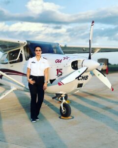 Gul Panag Instagram - #mondaymotivation 

Flew after quite a while. And it was  amazing!

Gusty flying and cross wind landings notwithstanding, I’ve had the time of my life these last few days.  Cannot even begin to describe how much I enjoyed being at @chimesaviationacademy ‘s new facility at Neemuch. Already feels like home. Though I will always love Dhana.

For those who ask-  I do not fly for an airline. I’m a Hobby Pilot  I have a PPL ( refer last photo) and not a CPL (which is the minimum requisite to fly for an Airline.😅)

I’m wearing a uniform out of respect for Academy etiquette. Also, how else could I show off my two stripes ? ( 3 for CPL)
Although look incomplete, in jeans  and these shoes. 

Next step Piper Archer endorsement. ❤️

Big thanks to Capt Jinal Patel.❤️
@jinalpatel_17

#pilot #aviator #feelingfly #upintheair