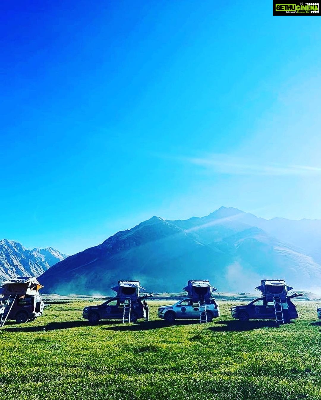 Gul Panag Instagram - Best 10 days in the last 10 years, I think I can risk saying. Yeah! The outdoors always bring out the best in me. But this time it was something more. It was the incredible camaraderie with the crew and team- that made me be the best version of myself- in a long, long time. And @sleepyowlcoffee kept me going. I know I’m so late to that party @ajaithandi . 🙈🙈 but now I’m addicted. Thank you @simran18kaur . ❤️ Who’s joining me on the next expedition we’re doing? @neha.abrahma you have to come! #mahindraadventure #zanskarexpedition #overlanding #rooftoptent #driverechindia @bimbra4x4 @taranbimbra @nomadadventuresoverland @nookalavinod @mahindraadventure @cinemonkofficial @maddymarwah @achyutphotography @harisingh.rallying Zanskar