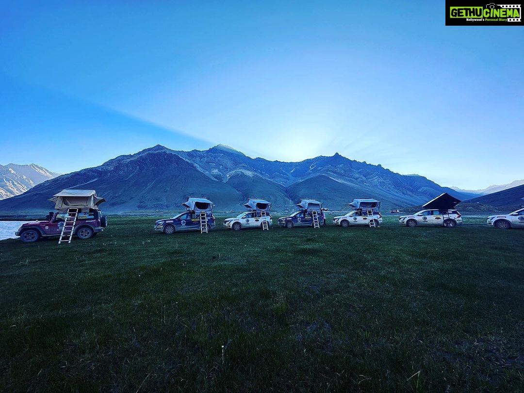 Gul Panag Instagram - Putting together this over-landing experience featuring an incredible group of accomplished women has been a dream come true for @mahindraadventure and me. I was bitten by the overlanding bug over a decade ago, after being stranded at the base of Sach Pass and not being able to find a place to pitch a tent ! As we sat in the vehicle that night, we began talking about the need to have a rooftop tent, that could be set up anywhere with minimal effort. That , and an expedition vehicle that would enable us to not be stranded in the first place.😂 Over the years, every year has had several such camping experiences. With my trusted Scorpio Getaway and its rooftop tent. Always with my family. And I’ve always wanted to create that experience known as Overlanding for like-minded people- specially, since so many people would ask me about it every time I would share my experiences and pictures. And this dream finally came alive @nookalavinod !!!!!! And we are eternally grateful to @harisingh.rallying , @simran18kaur @pavanemann @nagrahonnie @panitavirmani @sidhurallying for truly having created an unparalleled experience and raised the bar so so high, that no camping trip will ever come close. And it would not have been possible without the support of @bimbra4x4 and @nomadadventuresoverland . Thank you for going above and beyond to make this happen. Here’s to many, many more! Because this is just the beginning! Let’s go @nookalavinod ! Thank you @cinemonkofficial @achyutphotography @maddymarwah @shilpamorwal for the lovely images. #womenwithdrive #zanskarexpedition #mahindraadventure #overlanding #overland #rooftop #rooftoptentliving Zanskar Valley