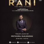 Guru Somasundaram Instagram – Rani’s Trailer launch by @therealprithvi this evening ! Rani is coming soon to theatres to rule your hearts❤️ It is indeed an immense happiness to be a part of this dauntless journey of Rani! Happy Happy Onam 🌺

#magictailworksproductions #shankerramakrishnan
#vinodmenon #oorvashi #bhavana #maniyanpillairaju
#niyathikadambi #honeyrose #indrans
#anumol #maalaparvathy
#krishnanbalakrishnan #ashwingopinath #ashwathlal
#ambi #vinayakgopal #appubhattathiri #ranjithambadi
#arunvenjaramood #jonathanbruce #supremesundar
#harithirumala #harivenjaramood #silverlinestudios
#chithranjali #artmonk #malayalamcinema