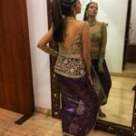 Hamsa Nandini Instagram - So good to be hitting the stage again 🤩. . @curls_and_curves555 Outfit @neeta_lulla