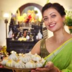 Hamsa Nandini Instagram - With his blessings, even the most challenging paths can be conquered. Ganapati Bappa Morya!🙏 . #swanstories