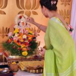 Hamsa Nandini Instagram - With his blessings, even the most challenging paths can be conquered. Ganapati Bappa Morya!🙏 . #swanstories