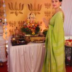Hamsa Nandini Instagram - With his blessings, even the most challenging paths can be conquered. Ganapati Bappa Morya!🙏 . #swanstories