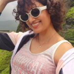 Hamsa Nandini Instagram - Mesmerized by the lush green western ghats of Maharashtra. Just a reminder it's never about the destination. For me, it's always been about the journey. To experience life to the fullest, every once in a while you have to go off the beaten track. It feels good to be lost in the right direction.💚 . #roadtripping #swanstories #4by4