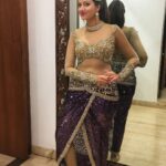 Hamsa Nandini Instagram - So good to be hitting the stage again 🤩. . @curls_and_curves555 Outfit @neeta_lulla