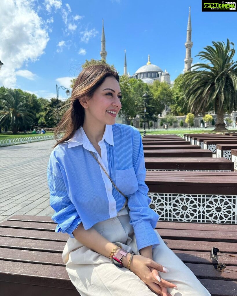 Hansika Motwani Instagram - 🧿 Blue Mosque Istanbul, Turkey