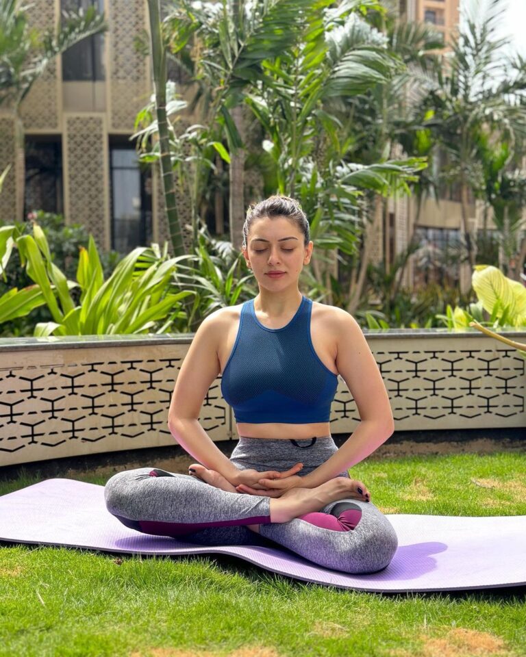 Hansika Motwani Instagram - Celebrating International #yoga day 🧘today and every day #internationalyogaday