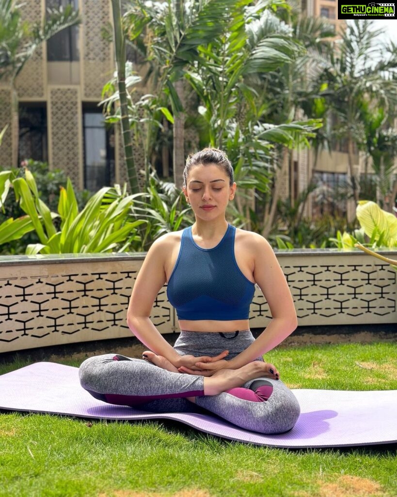 Hansika Motwani Instagram - Celebrating International #yoga day 🧘today and every day #internationalyogaday