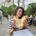 Hansika Motwani Instagram - I'd hate to keep Mickey waiting, so I must go eat now 😬 Disneyland Paris