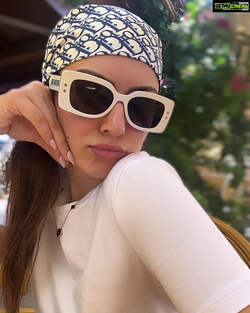 Hansika Motwani Instagram - Not so Monday bluesssssss 🩵 Antalya, Turkey