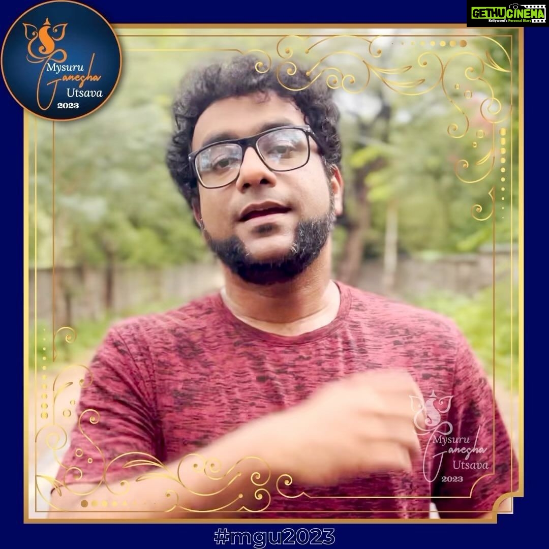 Haricharan Instagram - One of the most awaited events of Mysuru Ganesha Utsava 2023 by @haricharanmusic ji is performing on 20th Sept. at Madhavakrupa. Join us to celebrate the joyful festival and make this event a great success Madhava Krupa