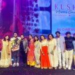 Haricharan Instagram - Tuesday Khushi- Kushiga!! Best wishes to @heshamabdulwahab and the whole team of #Kushi #kushimusicalconcert #mythrimoviemakers Novotel Hyderabad Convention Centre