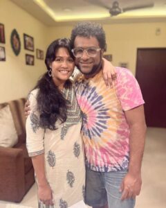 Haricharan Instagram - To my wife, my best friend.Pavithra,  Happy 10th ❤️