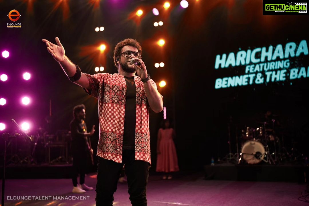 Haricharan Instagram - The energy was immense The music was loud The stage was on fire You guys sang along Thank you Trivandrum ♥️ you made the experience so awesome 💥🔥 Venue: Nishagandhi Auditorium , Trivandrum Artists: @haricharanmusic @bennetandtheband P.C : @prijun_wacko #haricharansinger #bennet #band #liveshow #music #lights #camera #action Nishagandhi Auditorium, Kanakakunnu Palace
