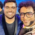 Haricharan Instagram - Tuesday Khushi- Kushiga!! Best wishes to @heshamabdulwahab and the whole team of #Kushi #kushimusicalconcert #mythrimoviemakers Novotel Hyderabad Convention Centre