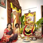 Hariprriya Instagram - ಗೌರಿ-ಗಣೇಶ ಹಬ್ಬದ ಹಾರ್ಧಿಕ ಶುಭಾಶಯಗಳು😍🙏🏼 #happygowriganesha #festival #simhapriya