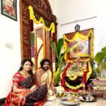 Hariprriya Instagram - ಗೌರಿ-ಗಣೇಶ ಹಬ್ಬದ ಹಾರ್ಧಿಕ ಶುಭಾಶಯಗಳು😍🙏🏼 #happygowriganesha #festival #simhapriya