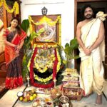 Hariprriya Instagram - ಗೌರಿ-ಗಣೇಶ ಹಬ್ಬದ ಹಾರ್ಧಿಕ ಶುಭಾಶಯಗಳು😍🙏🏼 #happygowriganesha #festival #simhapriya