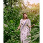 Haritha G Nair Instagram - ചിങ്ങപുലരി✨️ . . . ഫോട്ടോ 📸 : @vizz__eyes_photography സാരി 👗: @arrco_iriisbyallenna