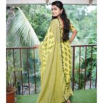 Haritha G Nair Instagram - Avalum Nanum🎶🎼🎵 . . 📸: @lefteye_weddings Saree:@canisaperidot Mua: @sareena_siyad