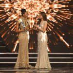 Harnaaz Kaur Sandhu Instagram - India and South Africa ❤️🇮🇳🇿🇦 Words can’t express how much I appreciate you @lalela_mswane You are a true example of a woman who believes and achieves that she wants and would never give up to live up to her dreams. You have truly left a strong legacy behind and we all can’t wait to witness one incredible woman crowning the other ❤️ @missuniverse @official_misssa