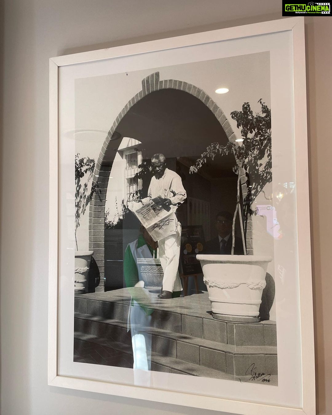 Harnaaz Kaur Sandhu Instagram - “I’m the master of my fate, I’m the captain of my soul” Peace, democracy and freedom. 🇿🇦 we visited the @nelsonmandelafoundationsa where we learned more about the legacy of Nelson Mandela and his impact on society. “What counts in life is not the mere fact that we have lived. It is what difference we have made to the lives of others that will determine the significance of the life we lead.” - Nelson Mandela, leaving a legacy forever🙏🏻 @missuniverse @official_misssa Styled by @meemmap Outfit @joyfolie Makeup @reneedewitmakeupartist Hair @rene_ultimateglamour Nelson Mandela Foundation