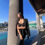 Harnaaz Kaur Sandhu Instagram - There’s always going to be sunshine after the rain✨ @missuniverse @official_misssa Styled by @meemmap Dress @pinkapple_dresses Hair @rene_ultimateglamour Makeup @gi_myers South Africa