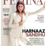 Harnaaz Kaur Sandhu Instagram - New season, new cover and a new queen. Meet India's pride and Miss Universe 2021 Harnaaz Kaur Sandhu who broke the nation's 21-year-old dry spell at the Miss Universe pageant. As she is on her way to global domination, let's take a moment to cherish her and her unmatched spirit! @harnaazsandhu_03 ••• Editor: @missmuttoo Art Direction and Cover Design: @bendivishan 📸: @madetart Fashion Editor: @krishnahasleft ✍️: @ash_arunkumar 🧥: @rohitgandhirahulkhanna 📿: @outhousejewellery HMU: @makeupwali 🎥: Vaibhav Nadgaonkar Fashion Intern: @ritvimehta Location Courtesy: Four Seasons Private Residences, Mumbai @fsmumbai #harnaazsandhu #harnaazkaursandhu #missuniverse2021 #missuniverse #beautyqueen #missindia #beautypageant #beauty #beautiful #celeb #celebrities #femina #FeminaIndia