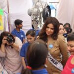 Harnaaz Kaur Sandhu Instagram - Be the change ✨ In regard to the coalition for menstrual equity we visited the Mahipalpur village in Delhi and met with young advocates at @planindia .They announced that a pad machine will be installed providing local women with a livelihood. The journey of manufacturing low cost sustainable sanitary pads starts here at Mahipalpur village. #changemakers #menstrualequity @missuniverse @ddbmudragroup @planindia @impactwayv @murugaofficial @missdivaorg Styled by @bharatg18 Outfit @geneslhofficial Jewellery @antarez.jewels Bag @purocosaofficial makeup and hair @ankchikara.artistry
