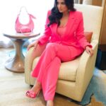 Harnaaz Kaur Sandhu Instagram – Powerful in pink 
@missuniverse

Styled by @meemmap 
Outfit @pinkapple_dresses 
Earrings @designerdreamcollection 
Heels @ninashoes Manhattan, New York