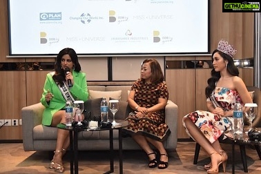 Harnaaz Kaur Sandhu Instagram - No girl should start her periods without accurate education about periods and adequate sustainable sanitary products to manage her periods. No parent should feel ashamed to talk about periods with their adolescent children. While taking these words forward I got to meet with change makers in Jakarta, Indonesia to open up a powerful discussion about feminine hygiene and menstrual equity. @planindonesia implements MHM program interventions in 155 schools in Indonesia to help promote the normalcy of periods, and give menstrual equity access to young girls around the country. @missuniverse @ddbmudragroup @impactwayv @planindia Wearing @kiannaofficial