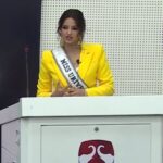 Harnaaz Kaur Sandhu Instagram - While visiting Bennett University, Miss Universe 2021 Harnaaz Sandhu spoke to the students about her experience and explored the sports complex. #Sports #MissUniverse2021 #HarnaazSandhu #Harnaaz #HarnaazAtBU #BennettUniversity @delhi.times @etimes @missdivaorg @missindiaorg @harnaazsandhu_03