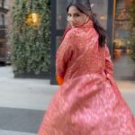 Harnaaz Kaur Sandhu Instagram - Leave your magic where ever you go✨ @missuniverse @missdivaorg Outfit @andreeva.official Ensemble by @meemmap Earrings @isharya Manhattan, New York