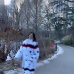 Harnaaz Kaur Sandhu Instagram - Walking into my media week!❄️it’s cold out there! Stay safe! Styled by @meemmap Look @marciano @guess Earrings @isharya @missuniverse @missdivaorg New York City, N.Y.