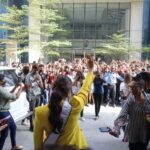 Harnaaz Kaur Sandhu Instagram - #MissUniverse 2021, #Harnaaz Kaur Sandhu visited #BennettUniversity on 25th March and left the students in awe of her magnificent yet humble personality. While inspiring the young minds, she talks about empowerment, self belief and to value oneself. #HarnaazSandhu #HarnaazAtBU @missdivaorg @missindiaorg @harnaazsandhu_03 Bennett University