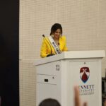 Harnaaz Kaur Sandhu Instagram - #MissUniverse 2021, #Harnaaz Kaur Sandhu visited #BennettUniversity on 25th March and left the students in awe of her magnificent yet humble personality. While inspiring the young minds, she talks about empowerment, self belief and to value oneself. #HarnaazSandhu #HarnaazAtBU @missdivaorg @missindiaorg @harnaazsandhu_03 Bennett University